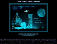 Tablet Screenshot of cosmicharmony.com
